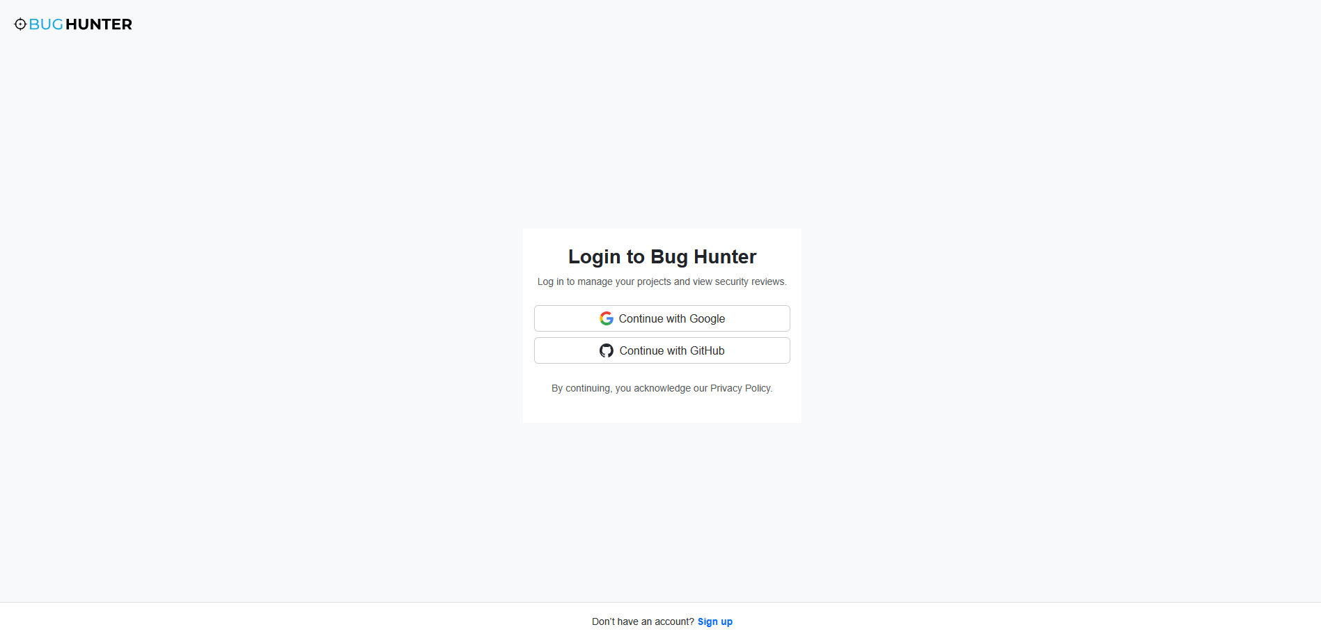 Login Page