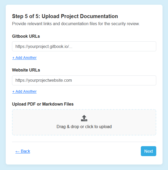 Upload Docs